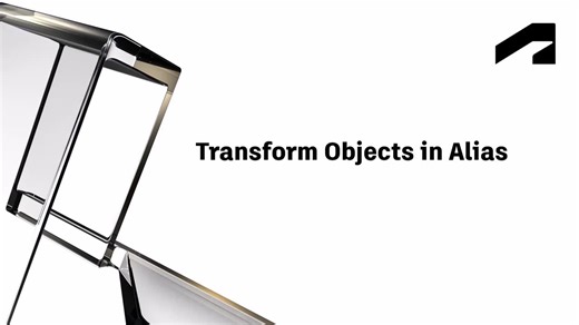 Transform objects in Alias | Autodesk