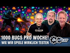 1000 bugs per week – How we really test games