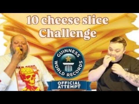Ep # 3 Cheese Slice World Record Challenge