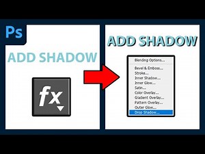 How to add shadow to text in Photoshop 2025 (Quick & Easy)