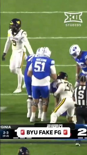 BYU pulling out the tricks 👀🪄 #Big12FB