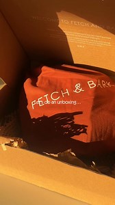 See the joy of unboxing Fetch & Bark. | Fetch & Bark