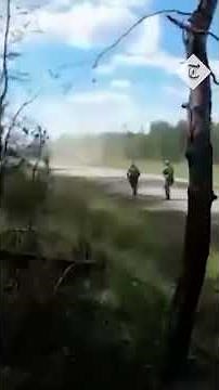 Ukrainian special forces ambush Russian military vehicle
