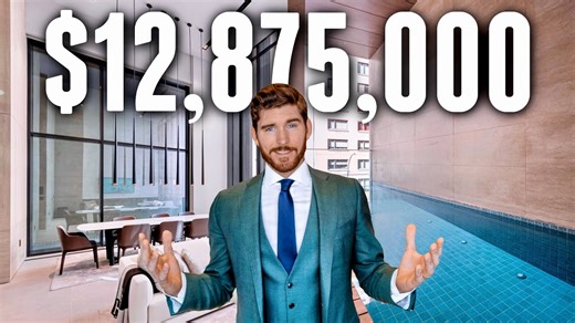 Inside a $12M NYC apartment with private pool