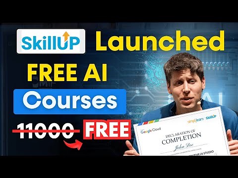 Top 5 Free AI Courses with Certificate | Free Google AI Certificates | Generative AI Certificates