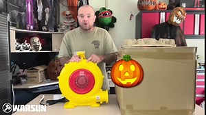 WARSUN Air Blower for Inflatables 480W 0.6HP Portable Air Blower for Bounce House, Arch, Jump Slides, Bouncy Castle Commercial Pump Fan 1800PA