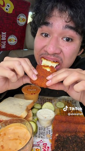 Eating Every Spice Level Mozzarella Sticks at Dave’s Hot Chicken