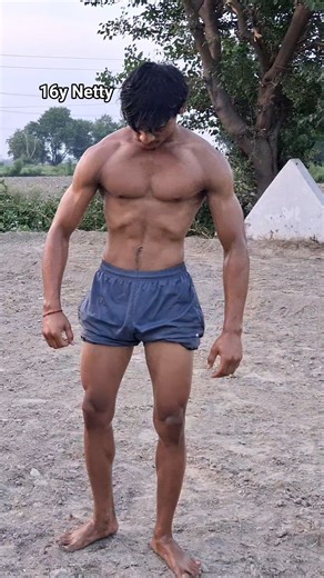 16y Netty 🇮🇳 #shorts #gym #gymworkout