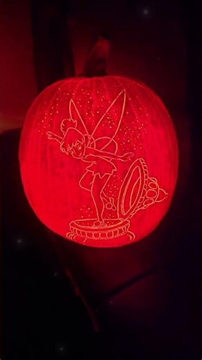 Tinkerbell Jack O Lantern