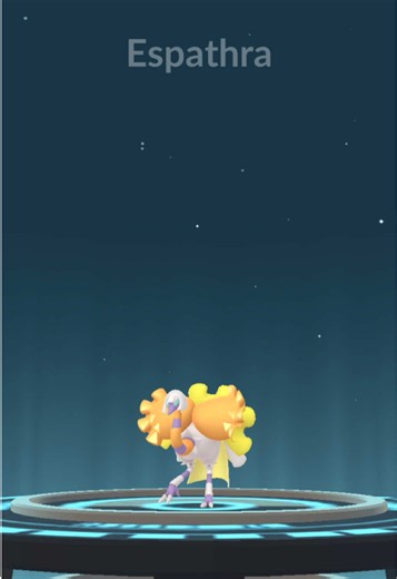 Evolving my flittle into a espathra #pokemongo #trending #fyp #viraltiktok #xyzbca