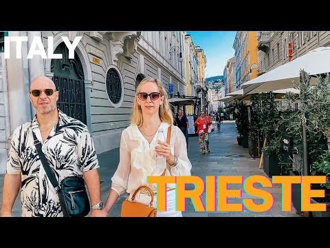 Trieste, Italy Walking Tour 4K | Beautiful Seaside City 🇮🇹✨