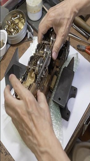 Model Train Making Process. A 73-year-old Japanese artisan crafting model trains for decades.