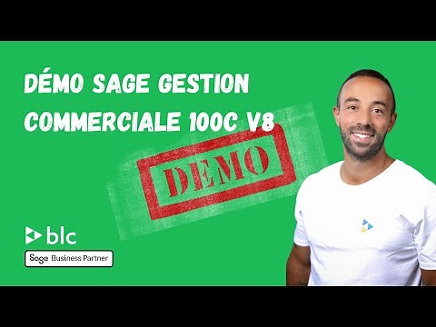Démo Sage 100c Gestion Commerciale v8