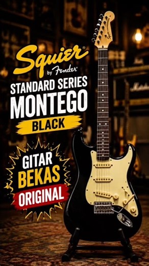 SQUIER BY FENDER STRATOCASTER STANDARD SERIES GUITAR REVIEW‼️#squier