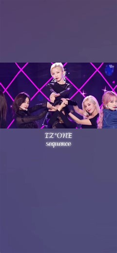IZ*ONEの美しいパフォーマンスシークエンス