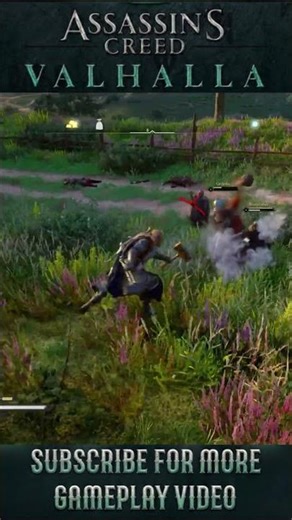 AC Valhalla OP Combat Build 😈 Enemies Deleted in Seconds #gamingshorts #gaming