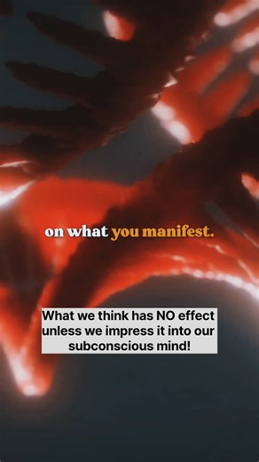 𝗠𝗮𝗻𝗶𝗳𝗲𝘀𝘁𝗮𝘁𝗶𝗼𝗻 | 𝗦𝗽𝗶𝗿𝗶𝘁𝘂𝗮𝗹𝗶𝘁𝘆 | 𝗟𝗮𝘄 𝗼𝗳 𝗔𝘁𝘁𝗿𝗮𝗰𝘁𝗶𝗼𝗻 on Instagram: "What we think has NO effect unless we impress it into our subconscious mind! #lawofattraction #lawofvibration #manifestation #manifesting #manifestyourdreams"