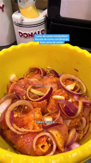 Lomo de cerdo encebollado. Receta facil de como yo condimento Esta carne de cerdo y me queda muy rica #lomodecerdo #encebollado #recetasfaciles #carnedecerdo #porkrecipe