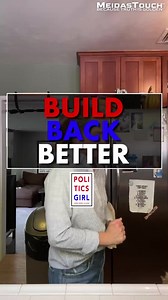 5.2K views · 414 reactions | The Build Back Better bill is the most transformative piece of legislation since the New Deal. WHY ARE WE NOT TALKING ABOUT THIS MORE??! Share the latest from Politics Girl everywhere. | MeidasTouch | Facebook