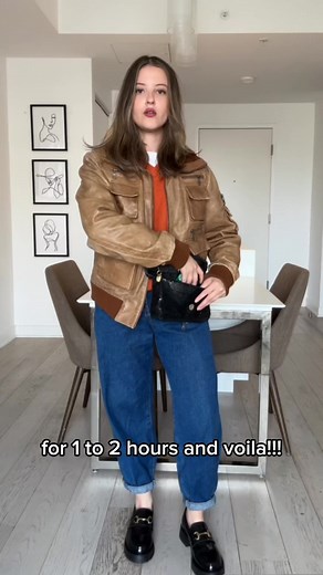 HERE'S A TUTORIAL ON HOW TO CLEAN YOUR THRIFTED LEATHER JACKET AT HOME: 1. mix a few drops of a gentle dishwashing liquid soap (preferably not Dawn but thats the one I had hehe) into your container water 2. put your rag into the mixture and squeeze excess water 3. using your wet rag you're gonna wipe down the leather jacket to get all the dirt off 4. Wipe jacket down with a dry rag 5. repeat process until cleaned 6. use leather cleaner on the jacket and wipe it down 7. leave your jacket to dry i
