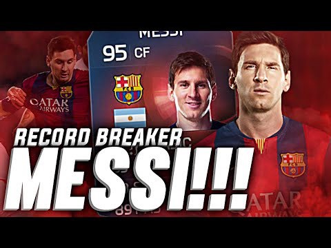 Record breaker Messi!