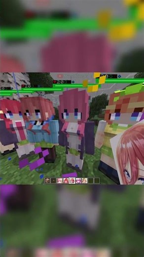 Quintessential Quintuplets #shorts #Minecraft