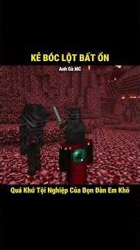 The Past of the Villain Named Black?! 🤣 - Episode 1044 #shorts #minecraft