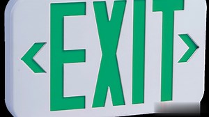 Watch Red LED Exit Emergency Sign Light on Amazon Live