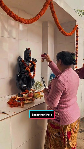 Celebrating Saraswati Puja at IIMS College