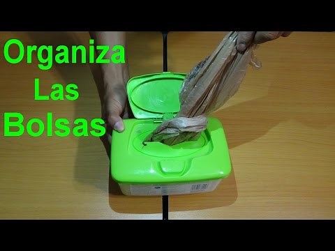 Como Organizar las Bolsas (Facil y Practico)