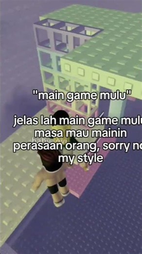 sorry not my style👊 #roblox #games