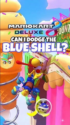 Dodging the Blue Shell Like a Pro! - MARIO KART 8 DELUXE