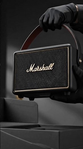 Marshall Speaker Unboxing | Premium Sound Experience #marshall #asmr #unboxing #technology