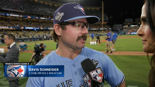 Davis Schneider on his leadoff home run and the win