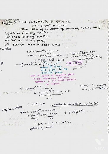 Multivariable Calculus lecture 14 notes||#iitjam#study#foryou