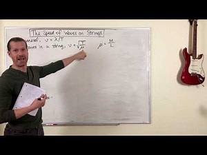 The Speed of Waves on Strings