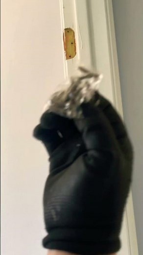 EASY Way to Get Paint Off Your Door Hinges