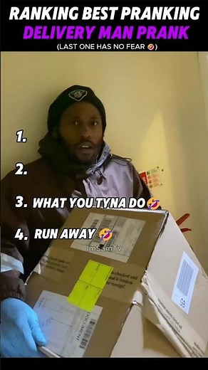 Ranking Funniest "Delivery Man" Pranks 😂