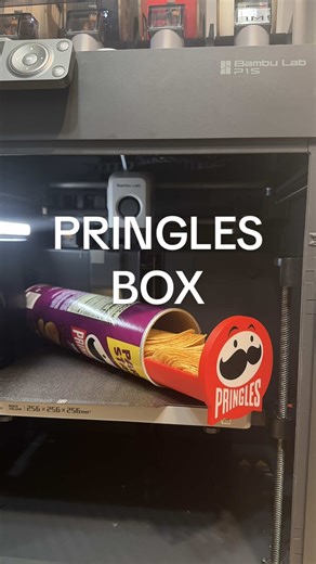 3D Printing a Custom Pringles Box