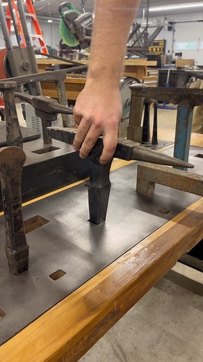 48K views · 9.1K reactions | New Old Stake Plate Table  The rotating assembly is dated 1886 pretty slick stuff. . . . . . #sheetmetal #engineering #fabrication #metal #tools #antique #welding #vintage #restoration #machine #metalwork #anvil #working | Mt Phillip Metal Works | Facebook