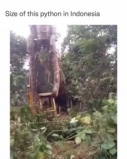 Largest snake in the world 😳 @therealvanne