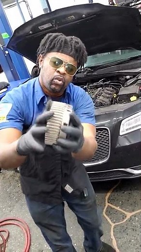 How to fix a P0340. Long crank time, timing belt. Camshaft gear broken tone reluctor ring. #shorts