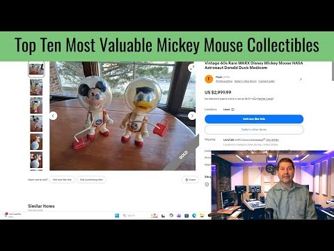 Top Ten Most Valuable Mickey Mouse Items You Might Own