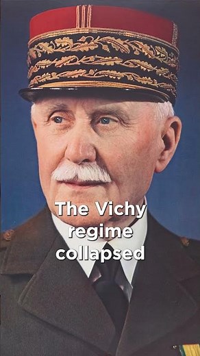 The Leader of Vichy France During WW2 #shorts