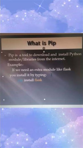 meaning of Pip in python programming #python #programming #codingbat
