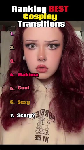 Ranking BEST Cosplay Transitions (new) #shorts