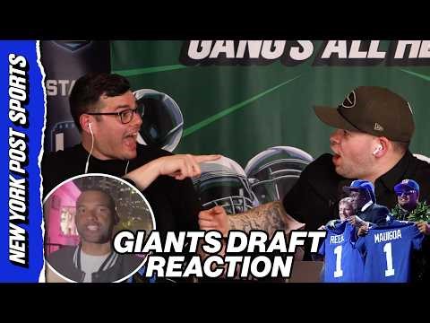 Giants select Arvell Reese, Francis Mauigoa