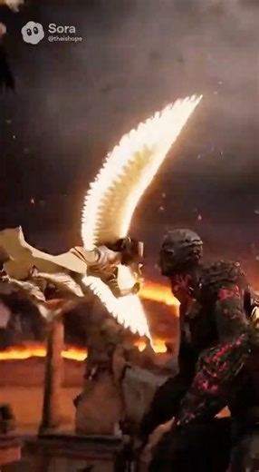 Angels vs demons #angels #battle #victory