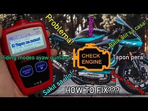 How to DIY fix your motorcycle's CHECK ENGINE issues / Yamaha YZF R1