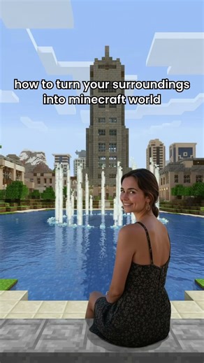 This AI turns your surroundings into Minecraft blocks🔥 Comment MINECRAFT for the prompt.